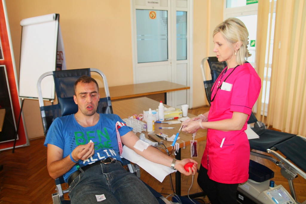 II hutnicza zbiórka krwi dla Miedziowego Centrum Zdrowia cz2
