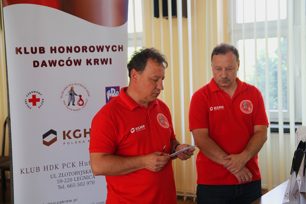 II hutnicza zbiórka krwi dla Miedziowego Centrum Zdrowia cz2
