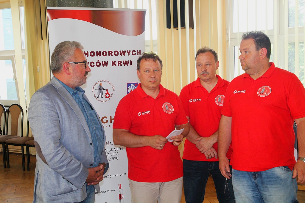 II hutnicza zbiórka krwi dla Miedziowego Centrum Zdrowia cz2
