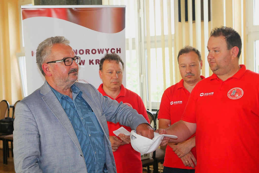 II hutnicza zbiórka krwi dla Miedziowego Centrum Zdrowia cz2
