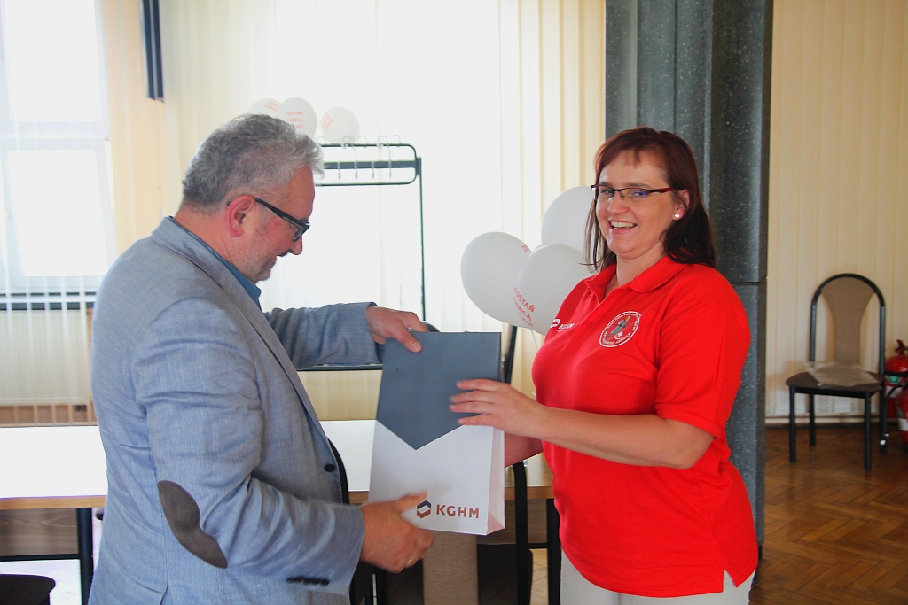 II hutnicza zbiórka krwi dla Miedziowego Centrum Zdrowia cz2
