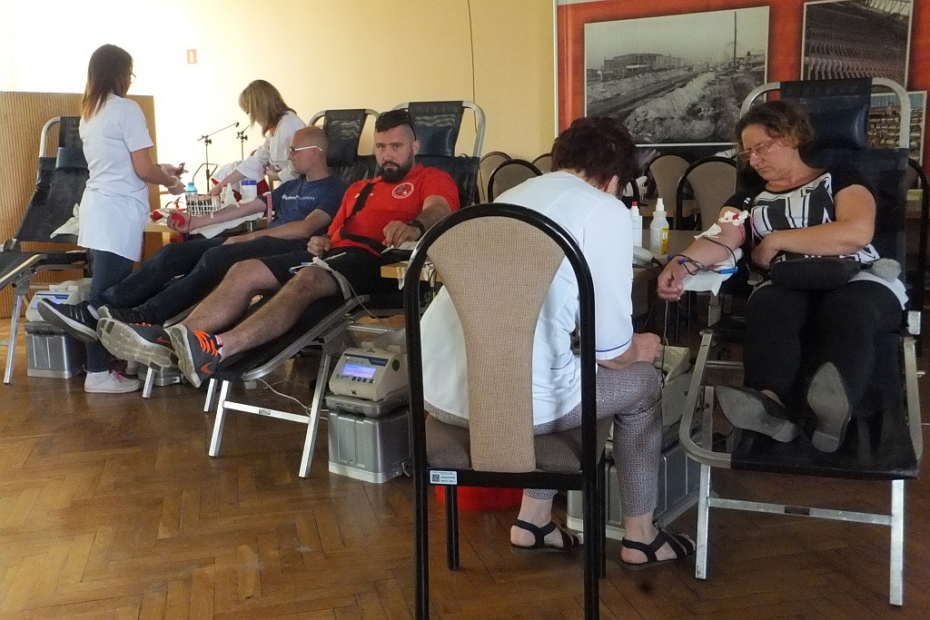 II hutnicza zbiórka krwi dla Miedziowego Centrum Zdrowia