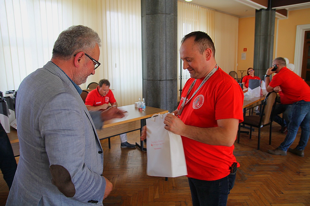II hutnicza zbiórka krwi dla Miedziowego Centrum Zdrowia cz2
