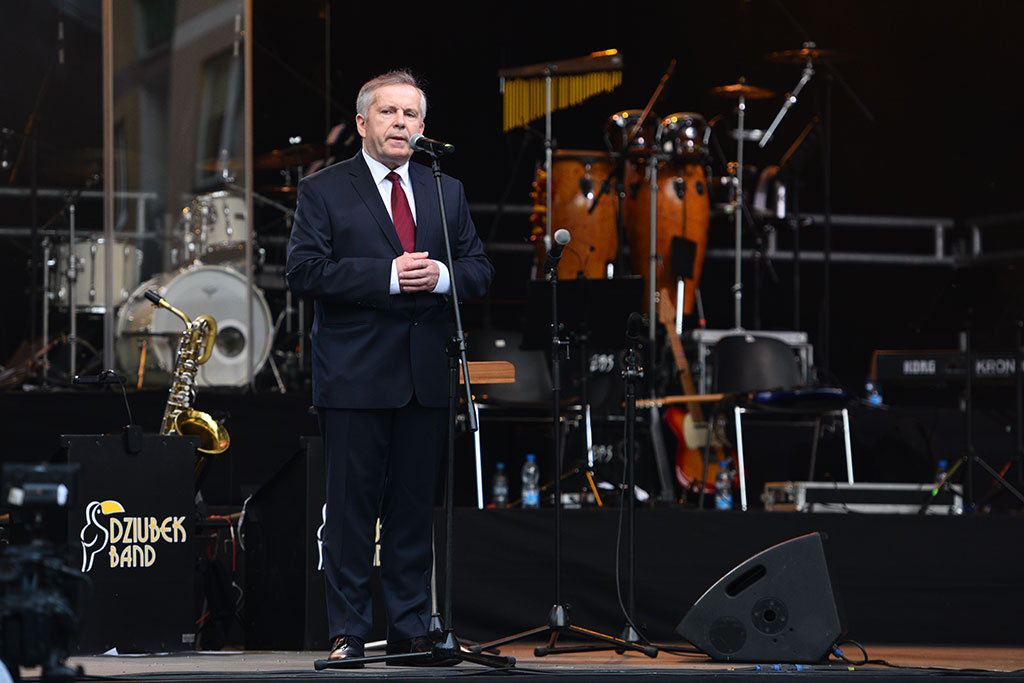 W legnickim rynku odbył się koncert z okazji Dnia Hutnika