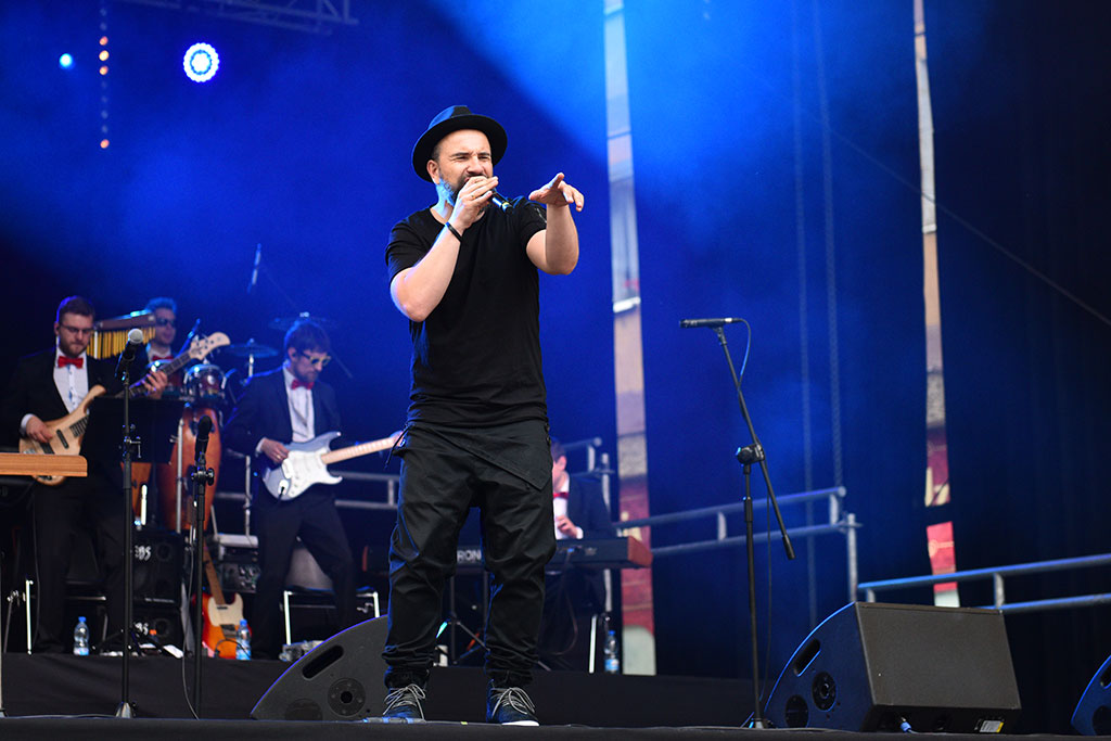 W legnickim rynku odbył się koncert z okazji Dnia Hutnika