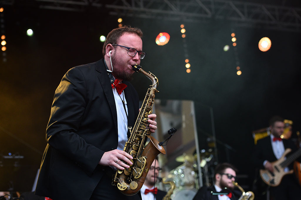 W legnickim rynku odbył się koncert z okazji Dnia Hutnika