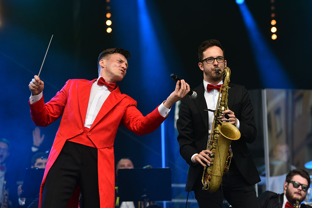 W legnickim rynku odbył się koncert z okazji Dnia Hutnika