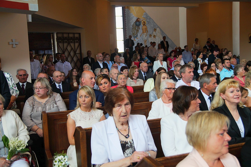 I Komunia święta w kościele Matki Bozej Królowej Polski