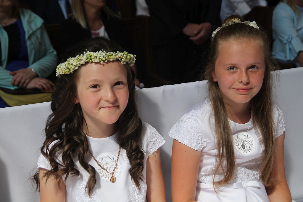 I Komunia święta w kościele Matki Bozej Królowej Polski