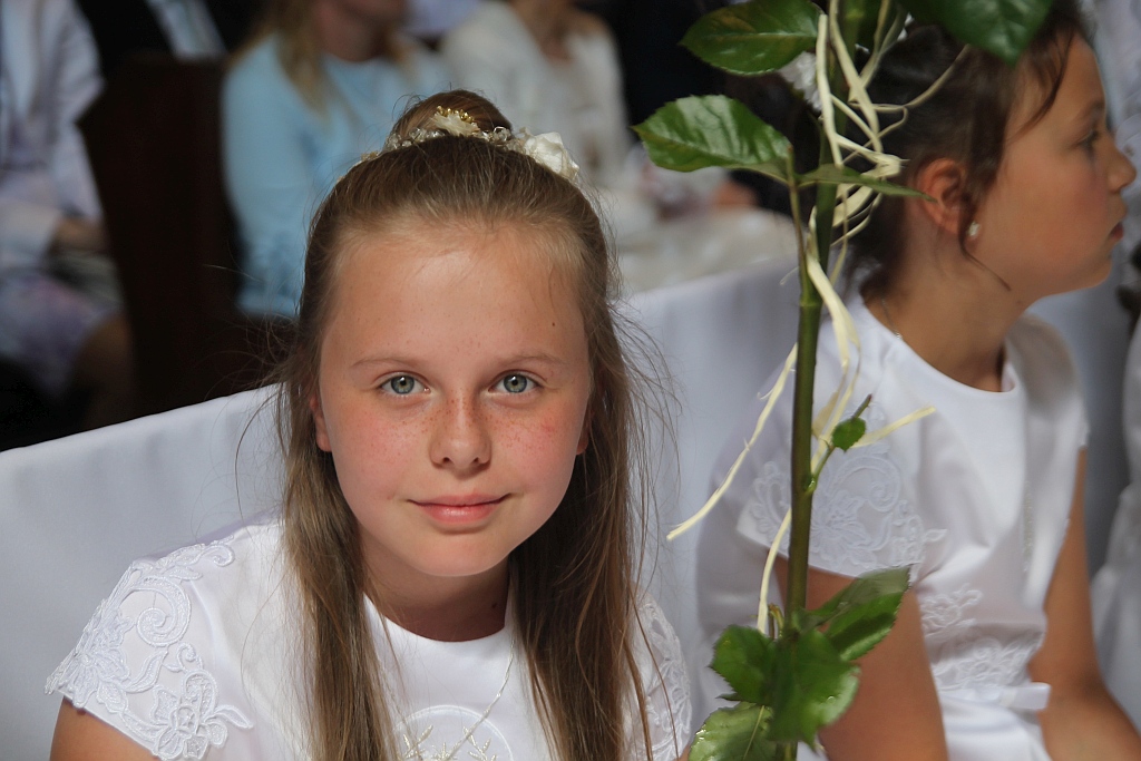 I Komunia święta w kościele Matki Bozej Królowej Polski