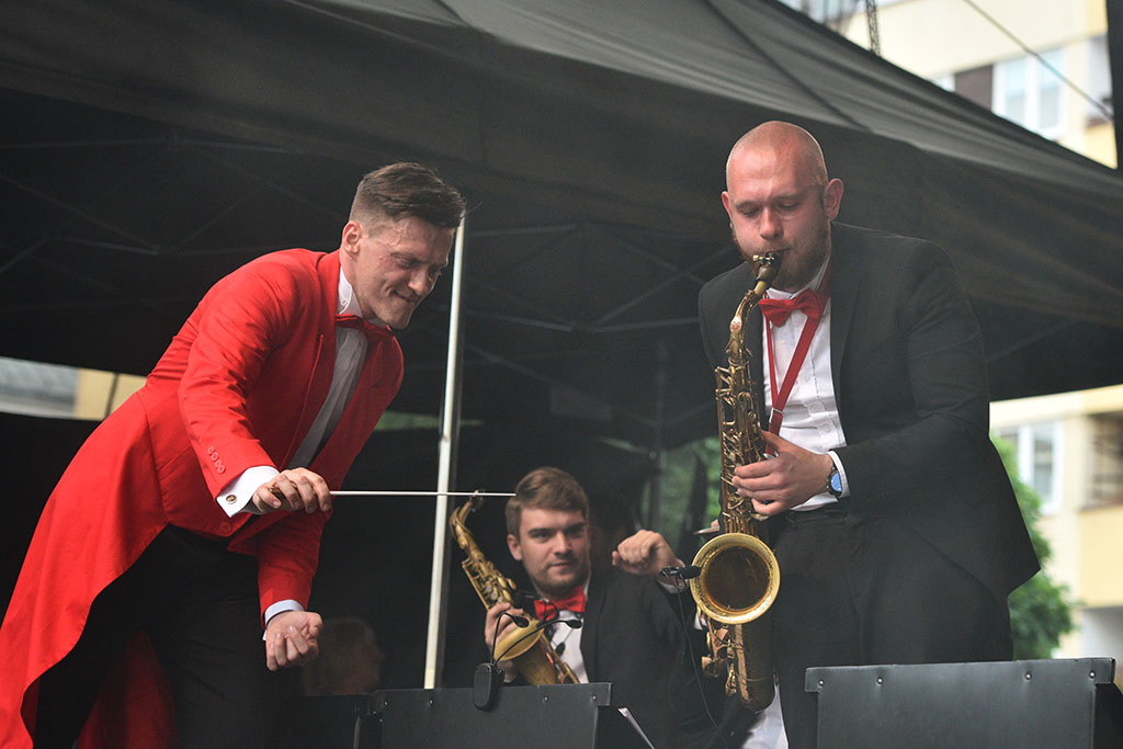 W legnickim rynku odbył się koncert z okazji Dnia Hutnika