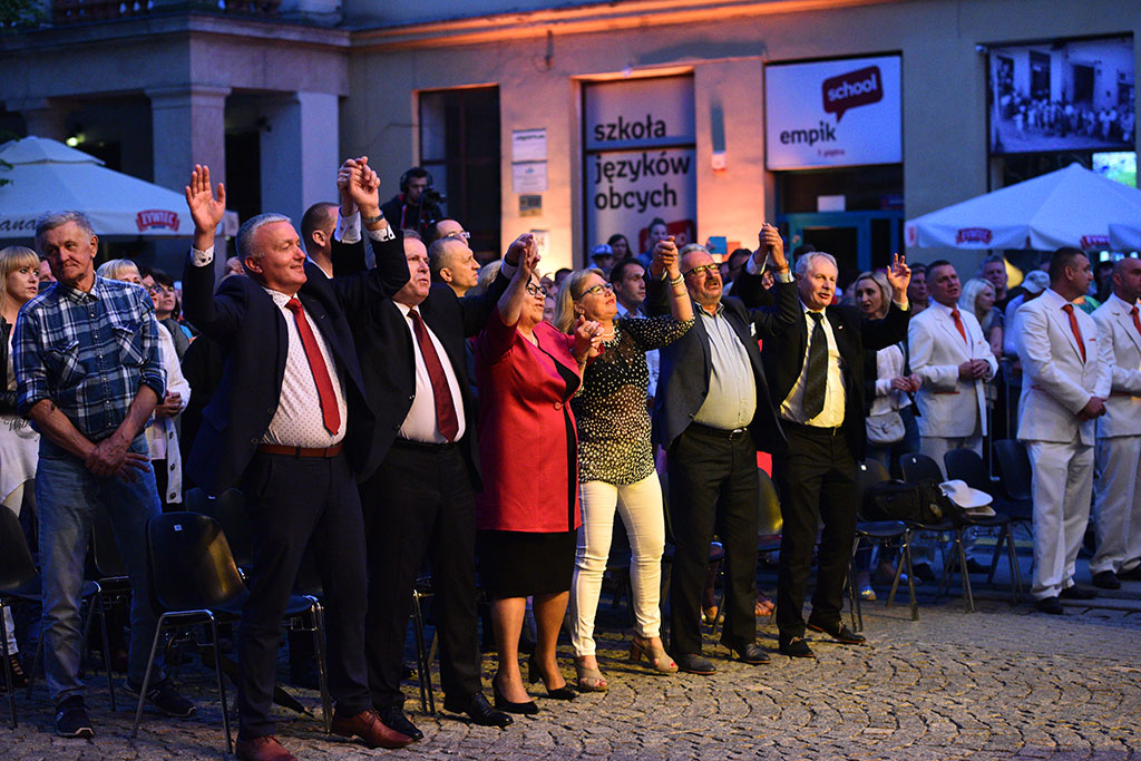 W legnickim rynku odbył się koncert z okazji Dnia Hutnika