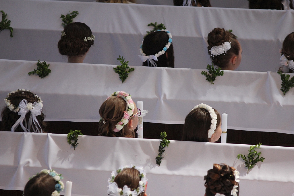 I Komunia święta w kościele Matki Bozej Królowej Polski