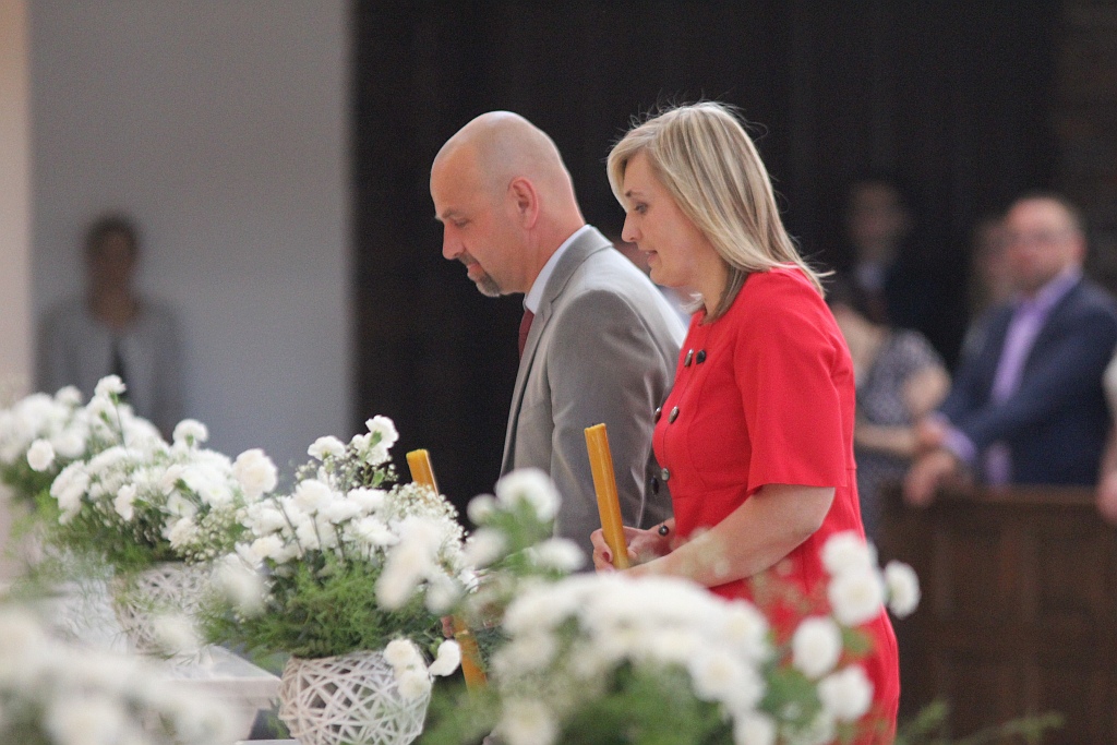 I Komunia święta w kościele Matki Bozej Królowej Polski