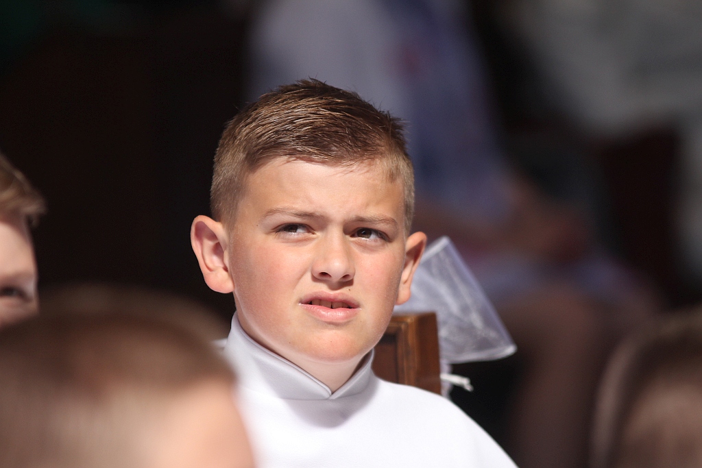 I Komunia święta w kościele Matki Bozej Królowej Polski