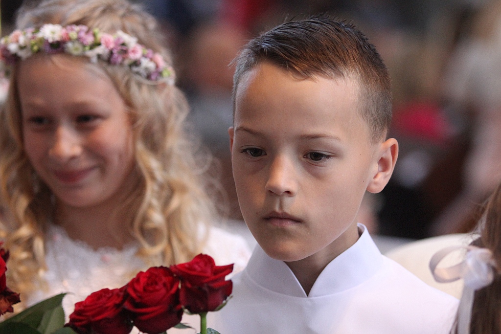 I Komunia święta w kościele Matki Bozej Królowej Polski