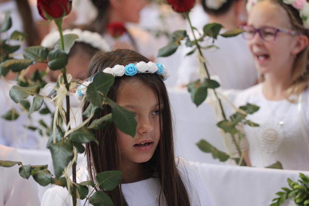 I Komunia święta w kościele Matki Bozej Królowej Polski