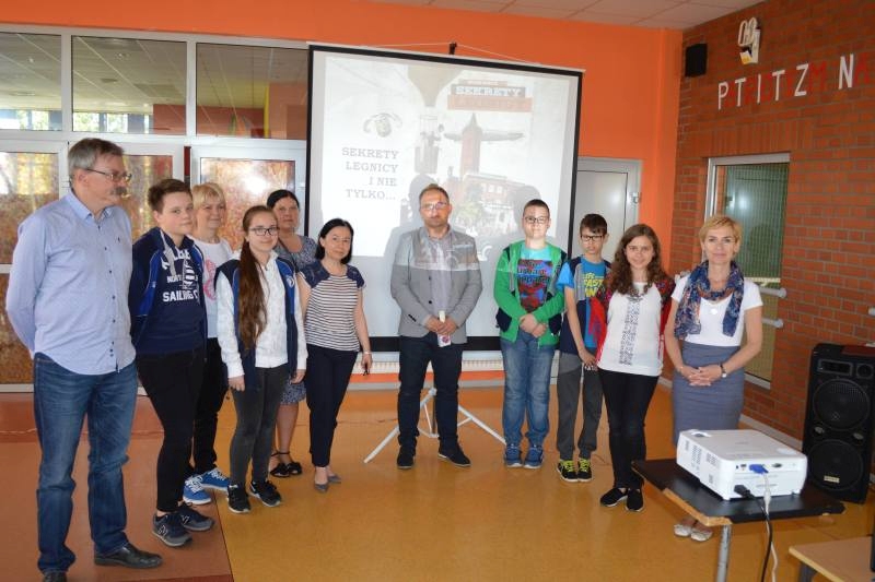 Spotkanie z Marcinem Makuchem w Zespole Szkół Integracyjnych