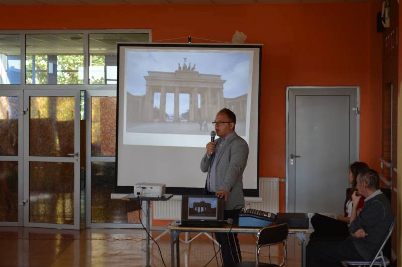 Spotkanie z Marcinem Makuchem w Zespole Szkół Integracyjnych