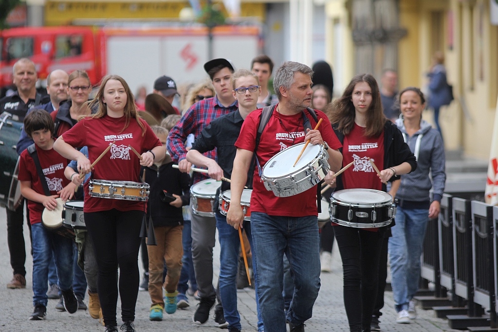 Drum Battle: Parada perkusyjna ulicami miasta Legnicy
