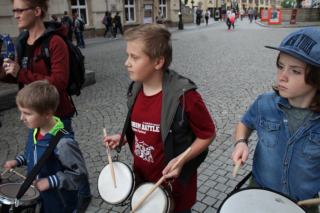 Drum Battle: Parada perkusyjna ulicami miasta Legnicy