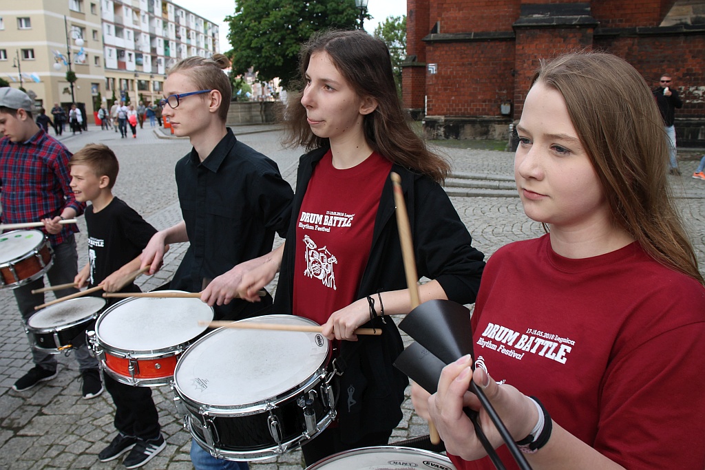 Drum Battle: Parada perkusyjna ulicami miasta Legnicy