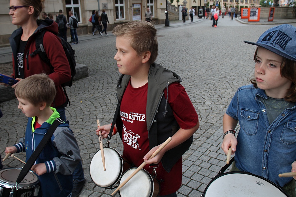 Drum Battle: Parada perkusyjna ulicami miasta Legnicy