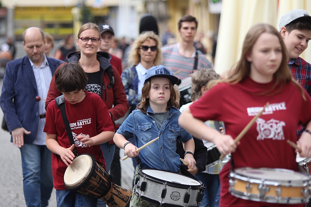 Drum Battle: Parada perkusyjna ulicami miasta Legnicy
