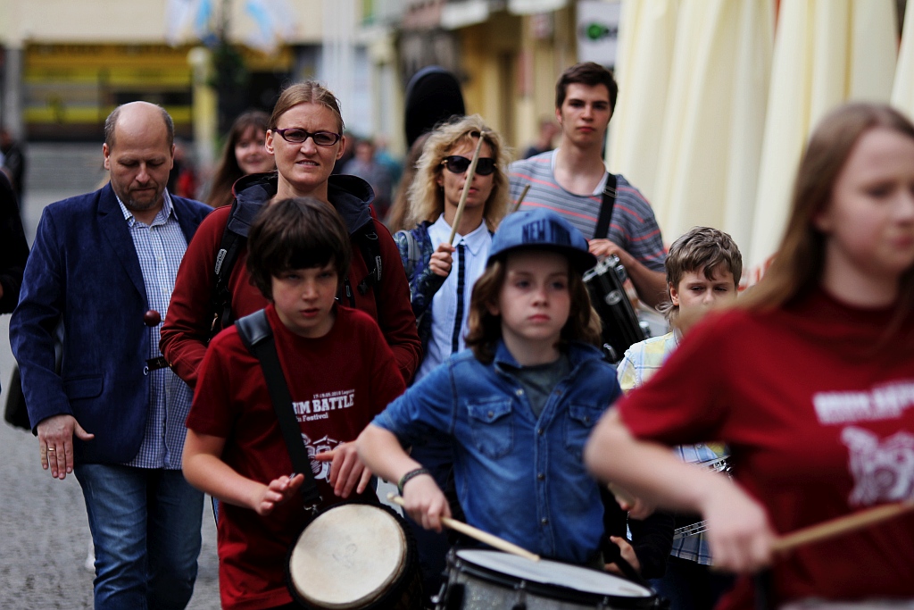 Drum Battle: Parada perkusyjna ulicami miasta Legnicy