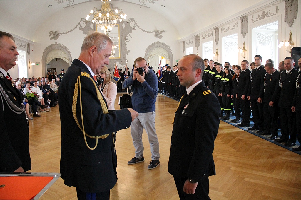 Dzień Strażaka 2018 w Legnicy - akademia w Sali Królewskiej