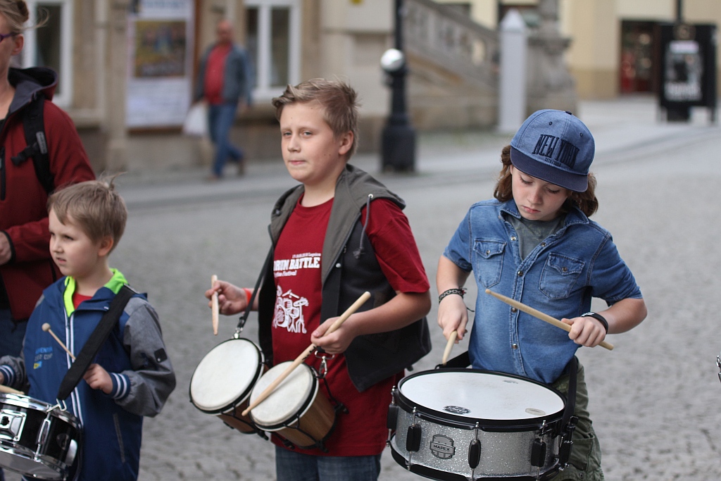 Drum Battle: Parada perkusyjna ulicami miasta Legnicy