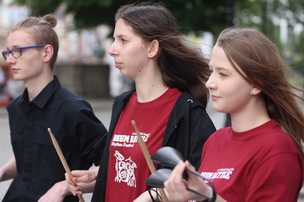 Drum Battle: Parada perkusyjna ulicami miasta Legnicy