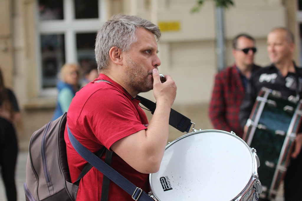 Drum Battle: Parada perkusyjna ulicami miasta Legnicy