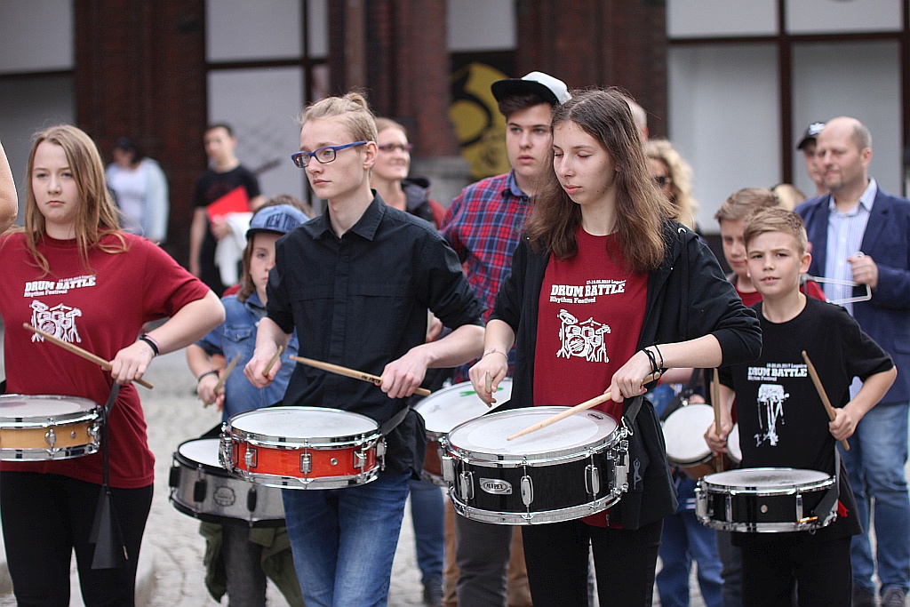 Drum Battle: Parada perkusyjna ulicami miasta Legnicy