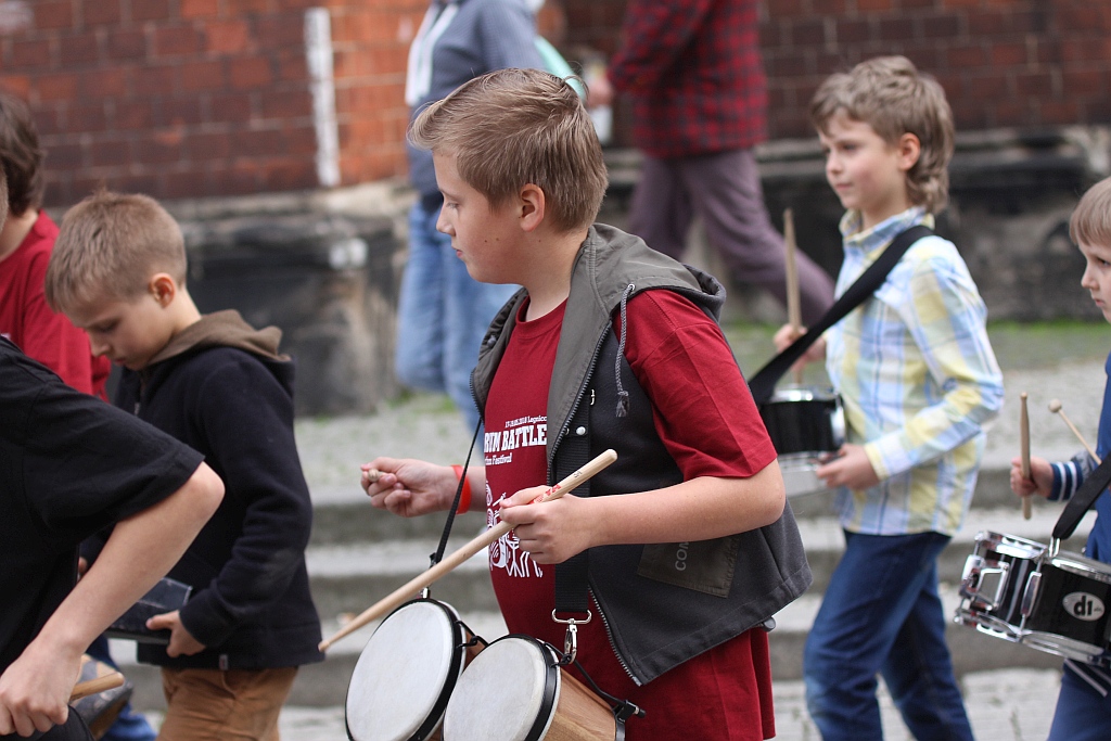 Drum Battle: Parada perkusyjna ulicami miasta Legnicy