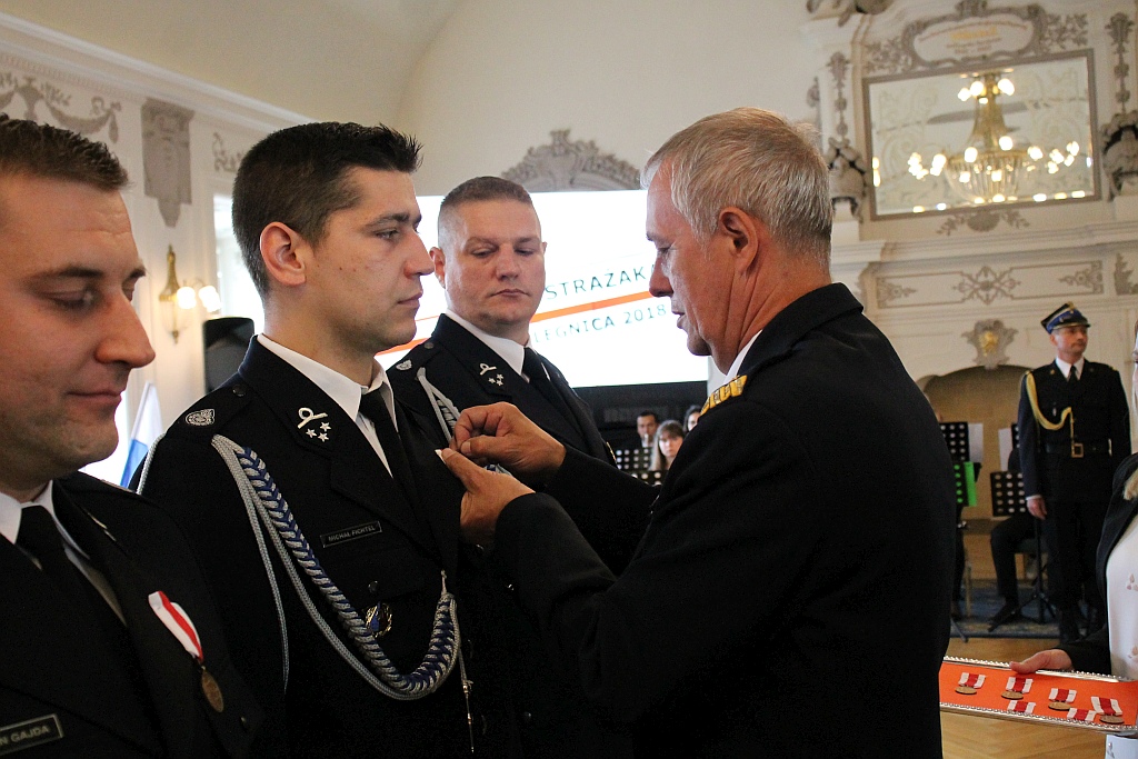 Dzień Strażaka 2018 w Legnicy - akademia w Sali Królewskiej