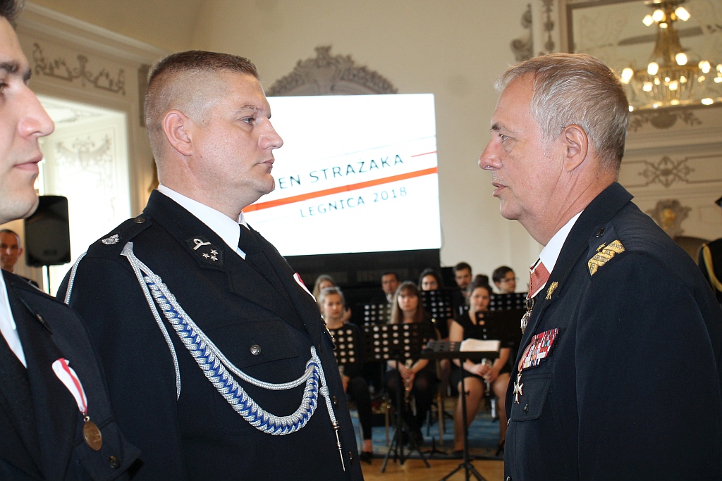 Dzień Strażaka 2018 w Legnicy - akademia w Sali Królewskiej