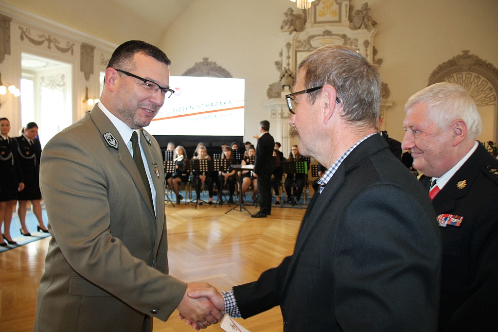 Dzień Strażaka 2018 w Legnicy - akademia w Sali Królewskiej
