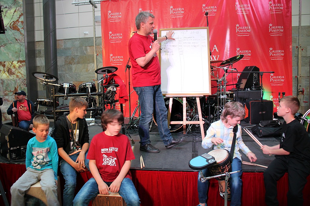 Drum Battle: Zabawy z bębnami, wybory pałkera oraz koncert