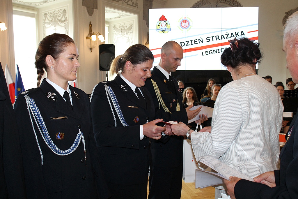 Dzień Strażaka 2018 w Legnicy - akademia w Sali Królewskiej