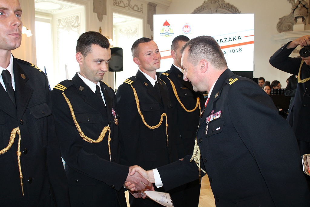 Dzień Strażaka 2018 w Legnicy - akademia w Sali Królewskiej