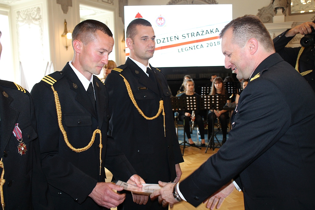 Dzień Strażaka 2018 w Legnicy - akademia w Sali Królewskiej