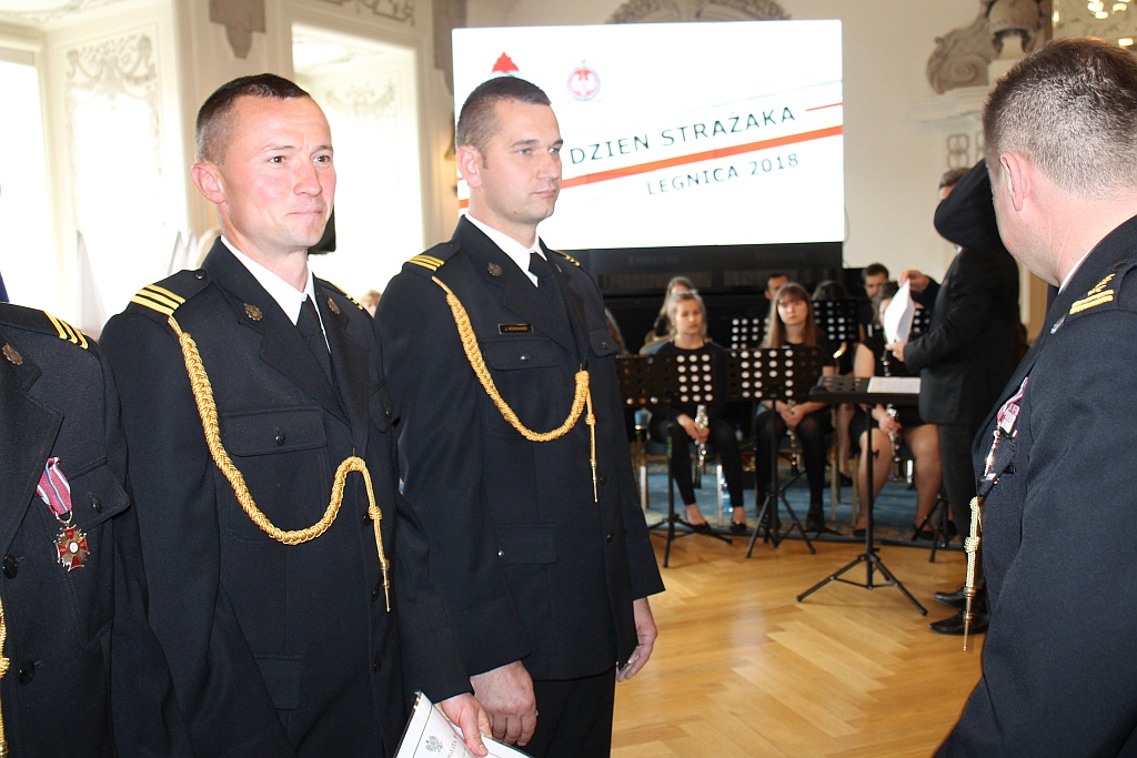 Dzień Strażaka 2018 w Legnicy - akademia w Sali Królewskiej