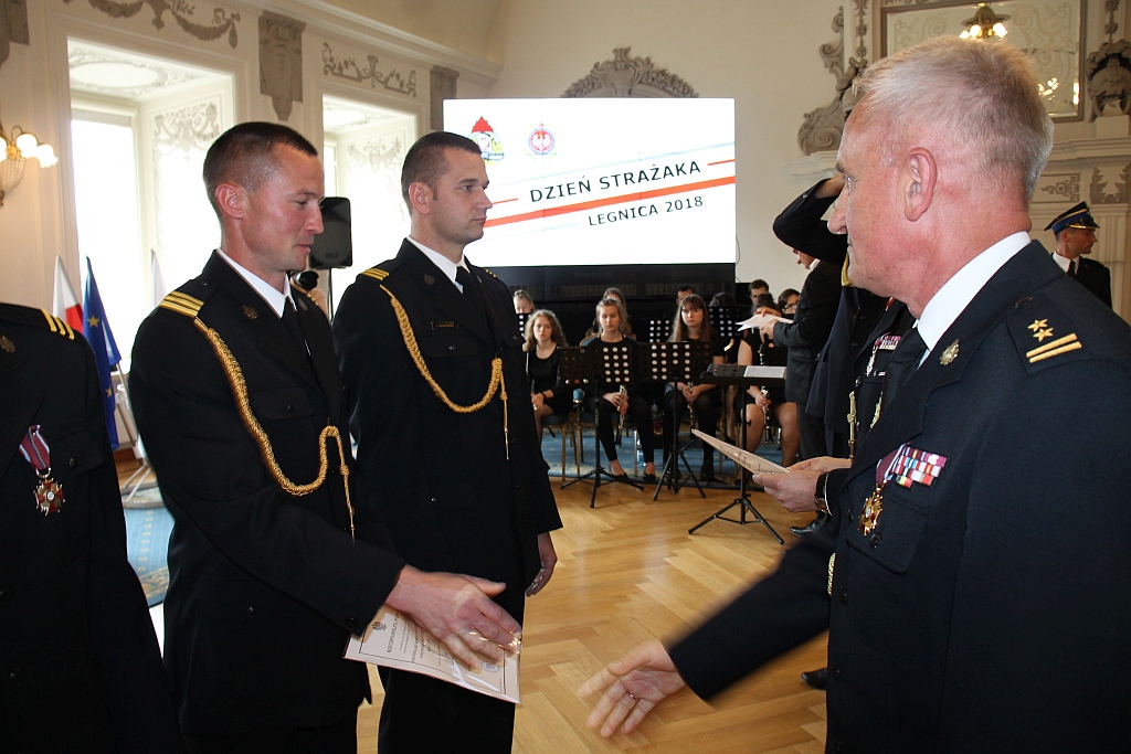 Dzień Strażaka 2018 w Legnicy - akademia w Sali Królewskiej