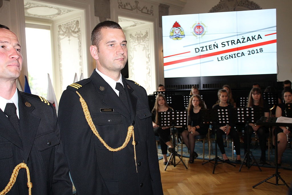 Dzień Strażaka 2018 w Legnicy - akademia w Sali Królewskiej