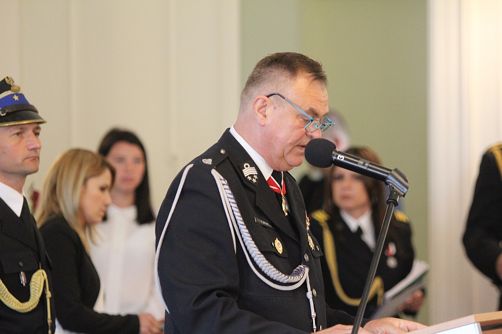 Dzień Strażaka 2018 w Legnicy - akademia w Sali Królewskiej