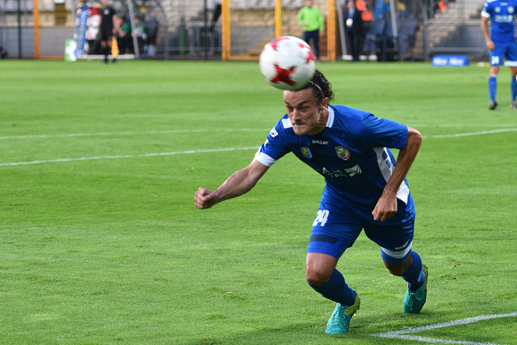 Dwa gole Marquitosa i Miedź jest o mały kroczek od ekstraklasy