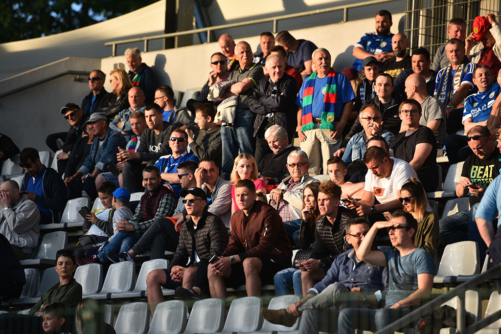 Dwa gole Marquitosa i Miedź jest o mały kroczek od ekstraklasy