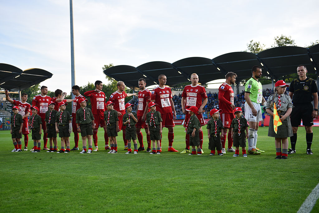 Dwa gole Marquitosa i Miedź jest o mały kroczek od ekstraklasy