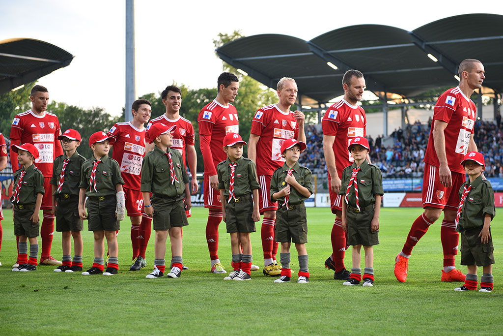 Dwa gole Marquitosa i Miedź jest o mały kroczek od ekstraklasy